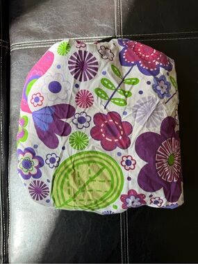 Bacati - Botanical Sanctuary Floral Multicolor Fitted Crib/Toddler Bed Sheet